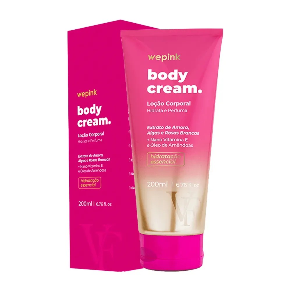 Body Cream VF Desodorante Hidratante 200ml - Wepink