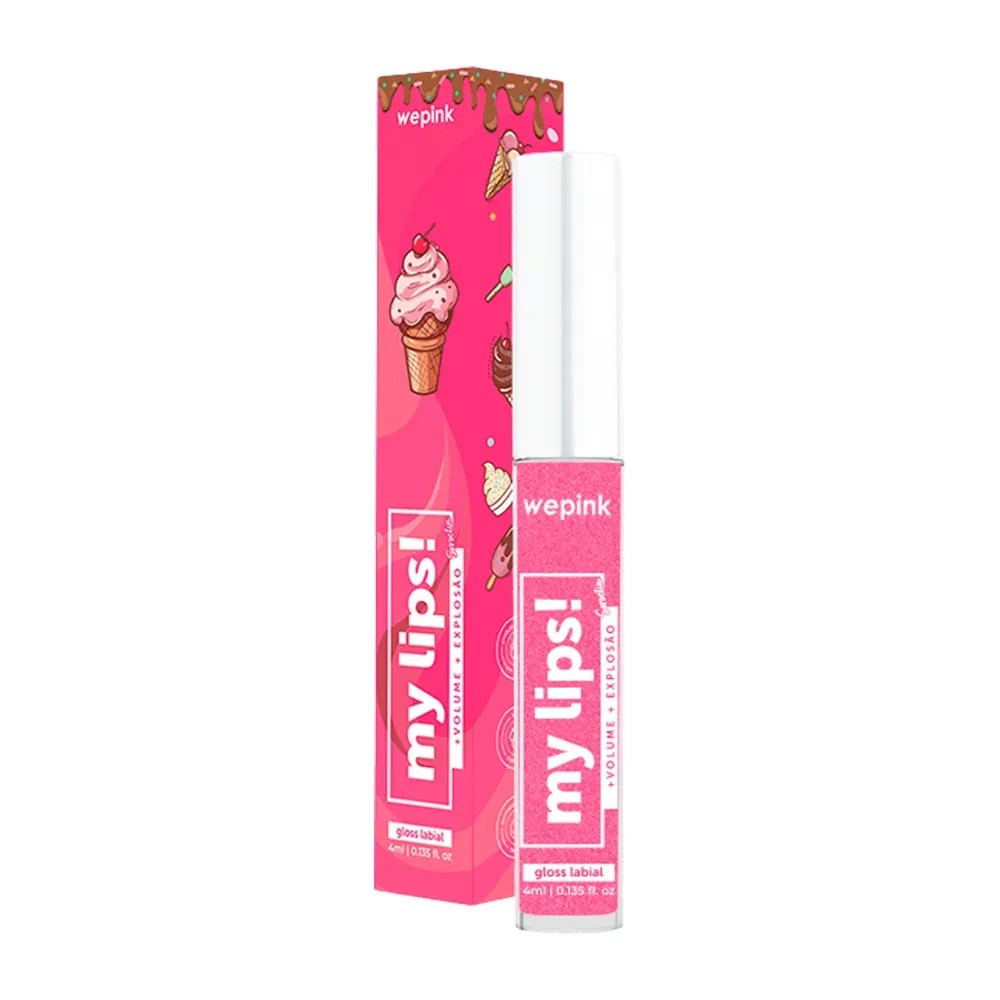 Gloss My Lips Sorvetin 4ml - Wepink