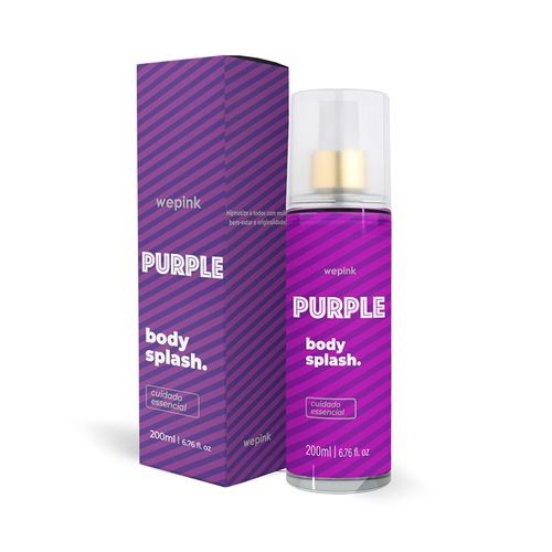 Body Splash Purple Desodorante Colônia 200ml - Wepink
