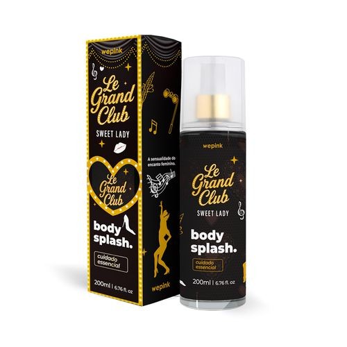 Body Splash Le Grand Club Sweet Lady Desodorante Colônia 200ml - Wepink