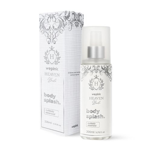 Body Splash Heaven Bride Desodorante Colônia 200ml - Wepink