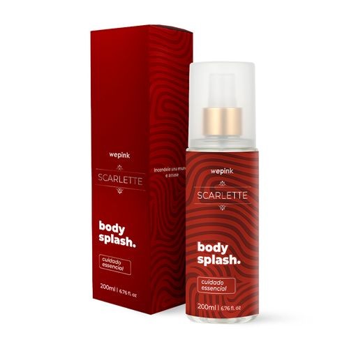 Body Splash Scarlette Desodorante Colônia 200ml - Wepink