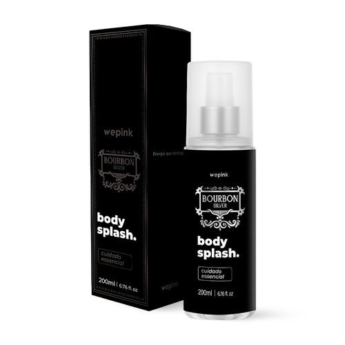 Body Splash Bourbon Silver Desodorante Colônia 200ml - Wepink