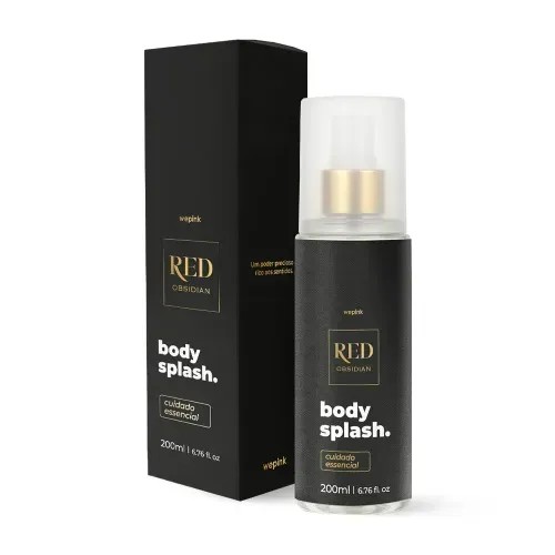 Body Splash Red Obsidian Desodorante Colônia 200ml - Wepink