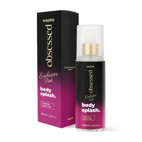 Body Splash Obsessed Exclusive Pink Desodorante Colônia 200ml - Wepink