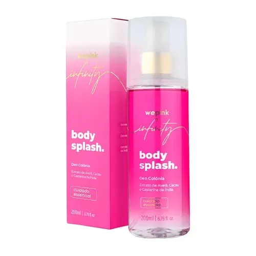 Body Splash Infinity Desodorante Colônia 200ml - Wepink