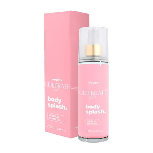 Body Splash Celebrate Life Desodorante Colônia 200ml - Wepink