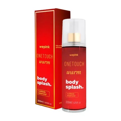 Body Splash One Touch Warm Desodorante Colônia 200ml - Wepink