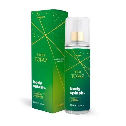 Body Splash Fresh Topaz Desodorante Colônia 200ml - Wepink