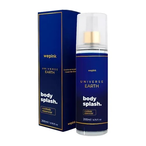 Body Splash Universe Earth Desodorante Colônia 200ml - Wepink