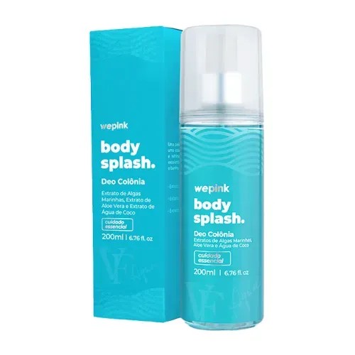Body Splash VF Aqua Desodorante Colônia 200ml - Wepink