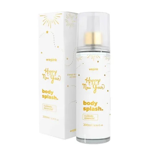 Body Splash Happy New Year Desodorante Colônia 200ml – Wepink