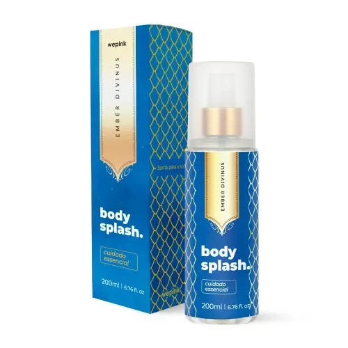 Body Splash Ember Divinus Desodorante Colônia 200ml - Wepink
