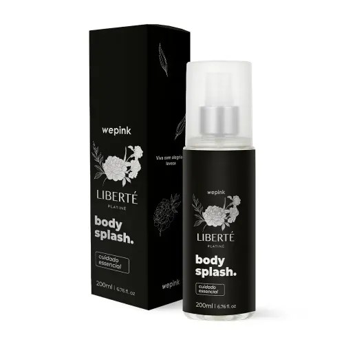 Body Splash Liberté Platiné Desodorante Colônia 200ml - Wepink