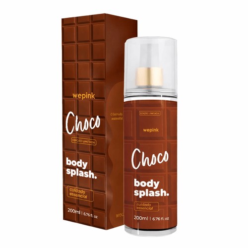 Body Splash Choco Desodorante Colônia 200ml - Wepink