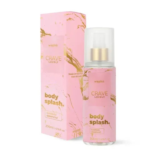 Body Splash Crave Lovely Desodorante Colônia 200ml - Wepink