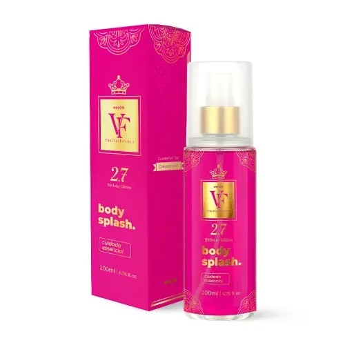 Body Splash VF 2.7 Desodorante Colônia 200ml - Wepink