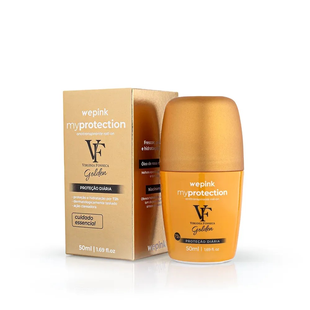 Desodorante Antitranspirante Roll-on VF Golden 50ml - Wepink