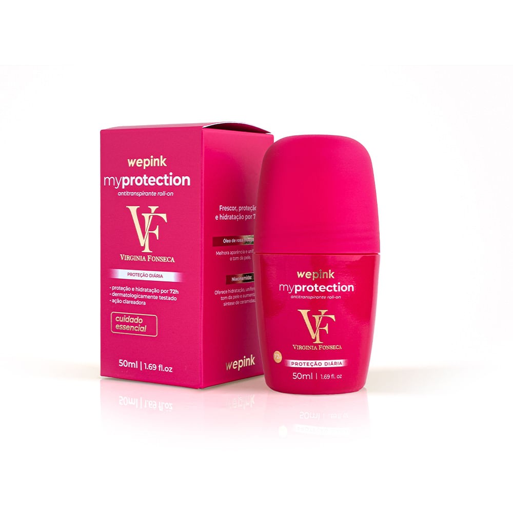Desodorante Antitranspirante Roll-on VF 50ml - Wepink
